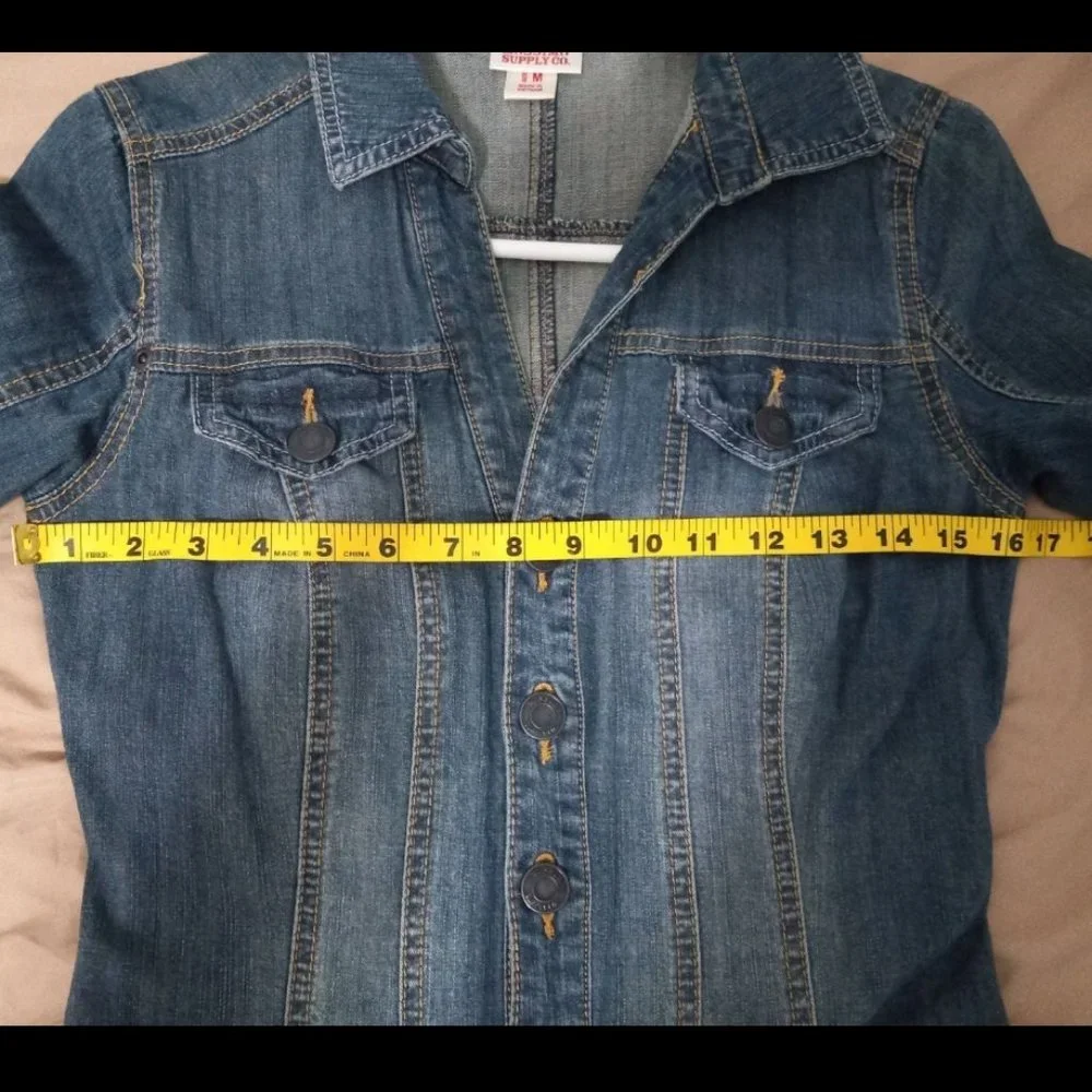 Denim Mini Dress - Picture 12 of 14